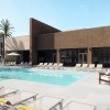 swimming pool with lounge chairs